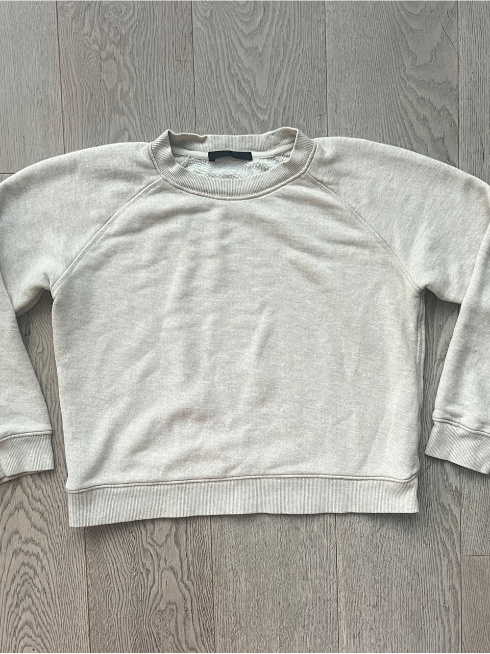 Jenni Kayne Saturday Sweatshirt in Heathered Oatmeal Women’s Size S
